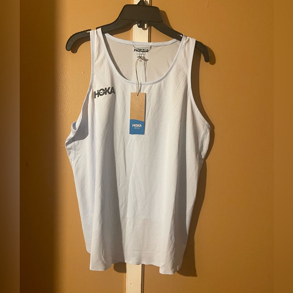 Hoka Women's Sky Blue Tank Top